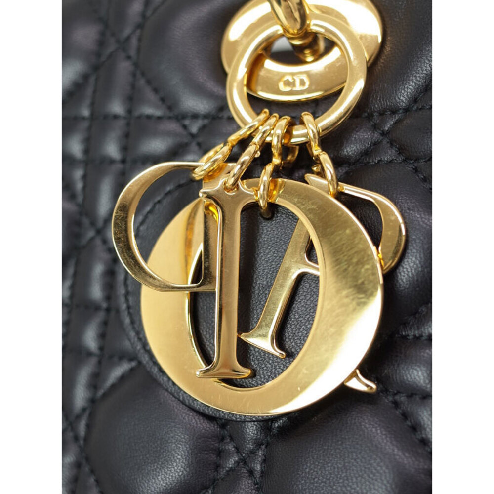Christian Dior Cannage Lady L Bag - Picture 6 of 9